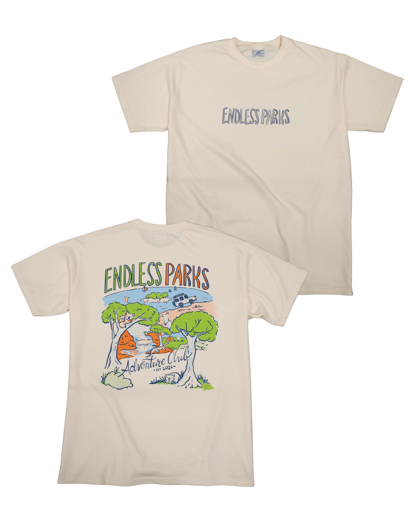 Adventure Club Aussie Made T-shirt