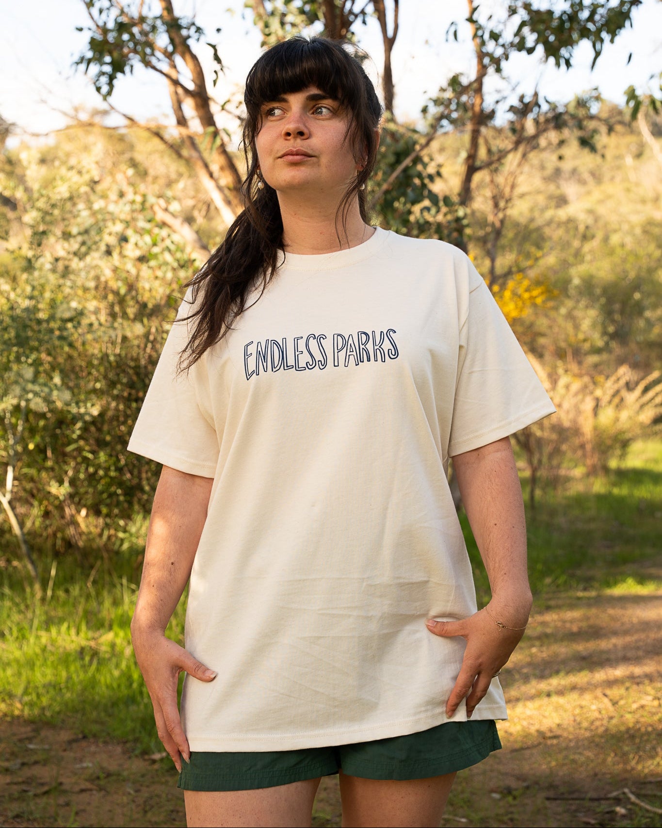 Model 158cm wearing a medium