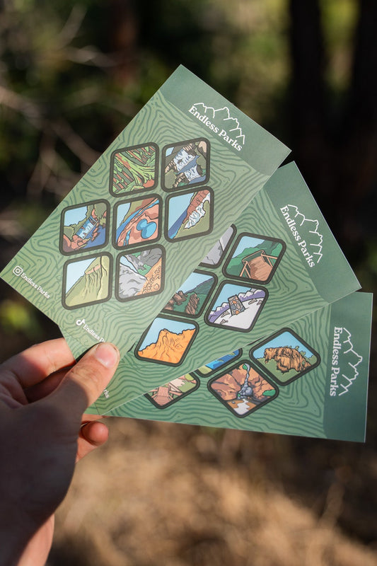 NSW Adventure Mug Stickers