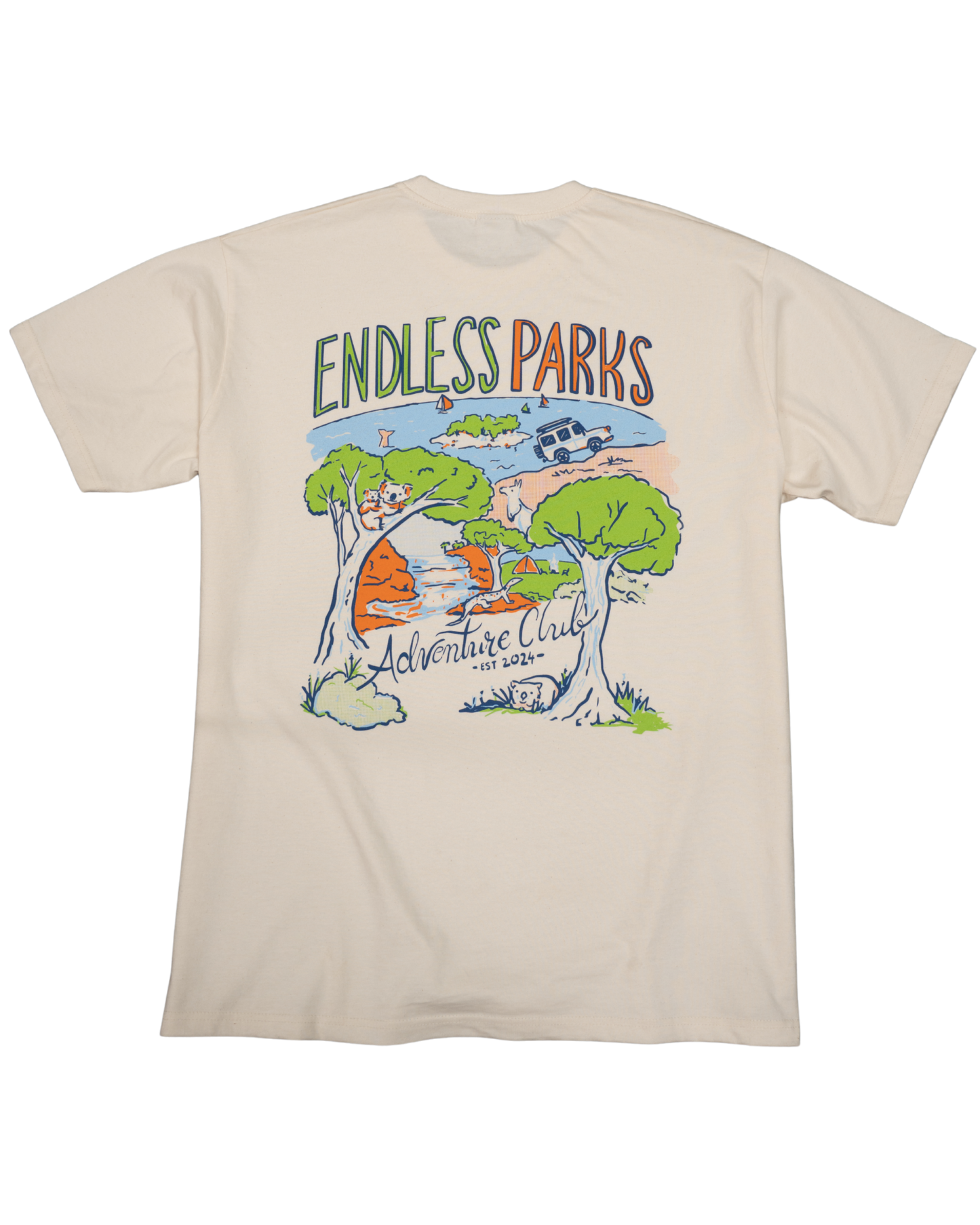 Adventure Club Aussie Made T-shirt
