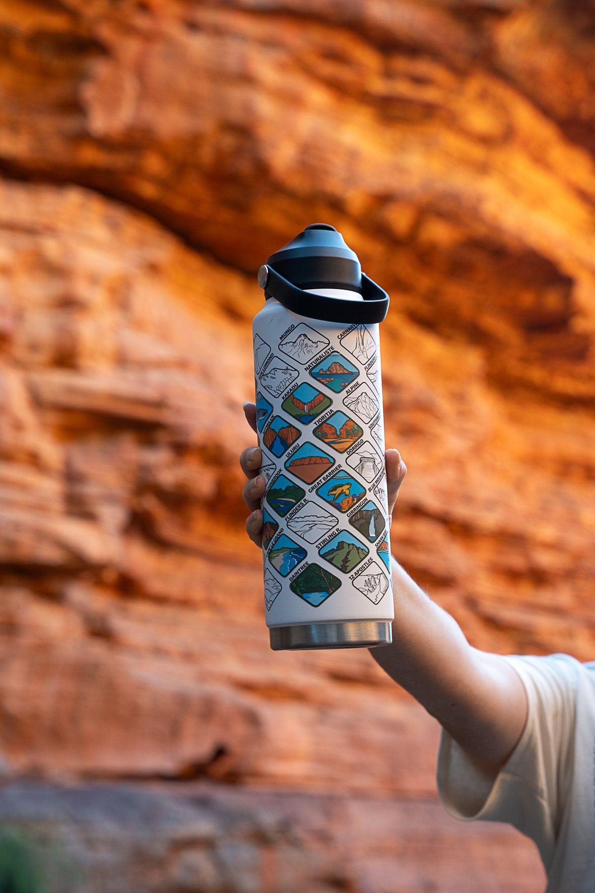 Australian Parks Bottle Snow