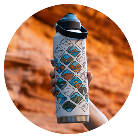 Free Australian Parks Bottle Snow
